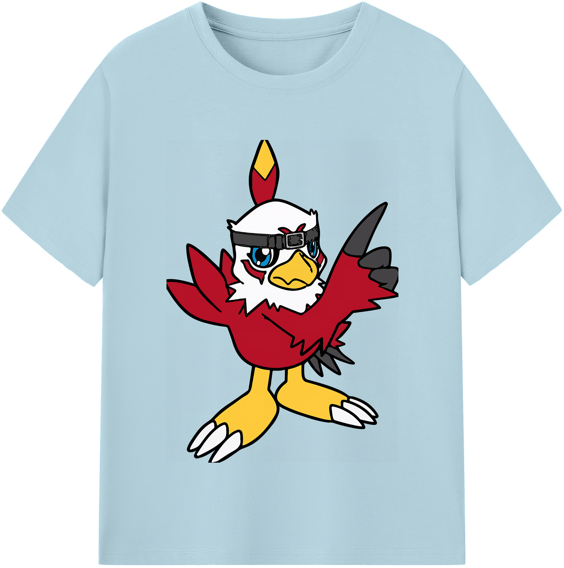 （画像用） Digimon デジタルモンスター/デジモン 綿100％半袖Tシャツ（フロントプリント）